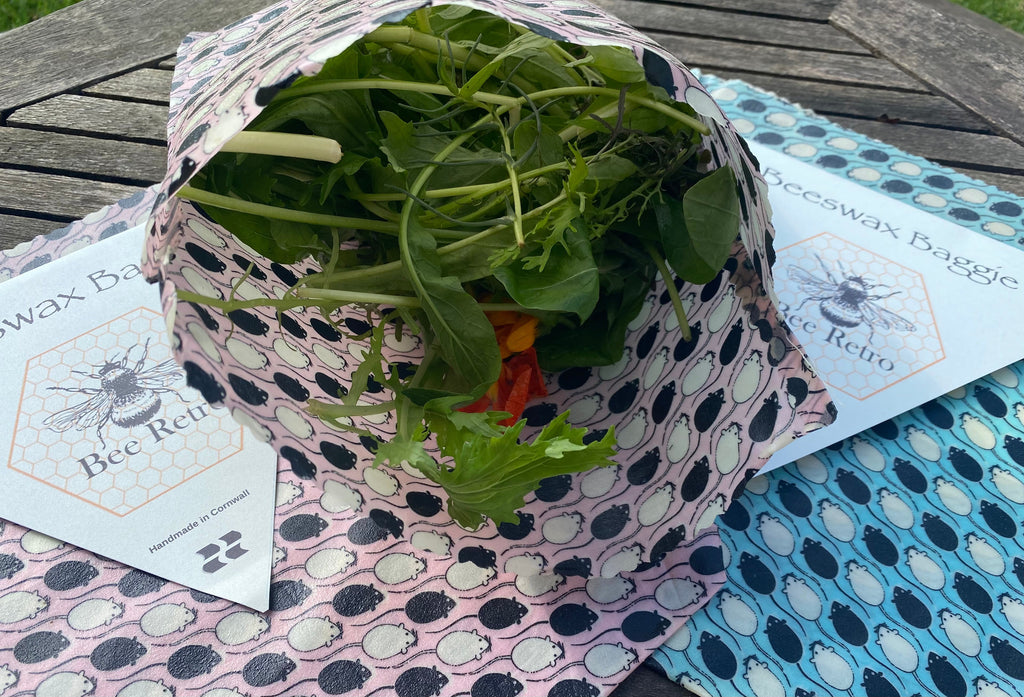 Beeswax Baggie -Salad size (25 x 25 cm)