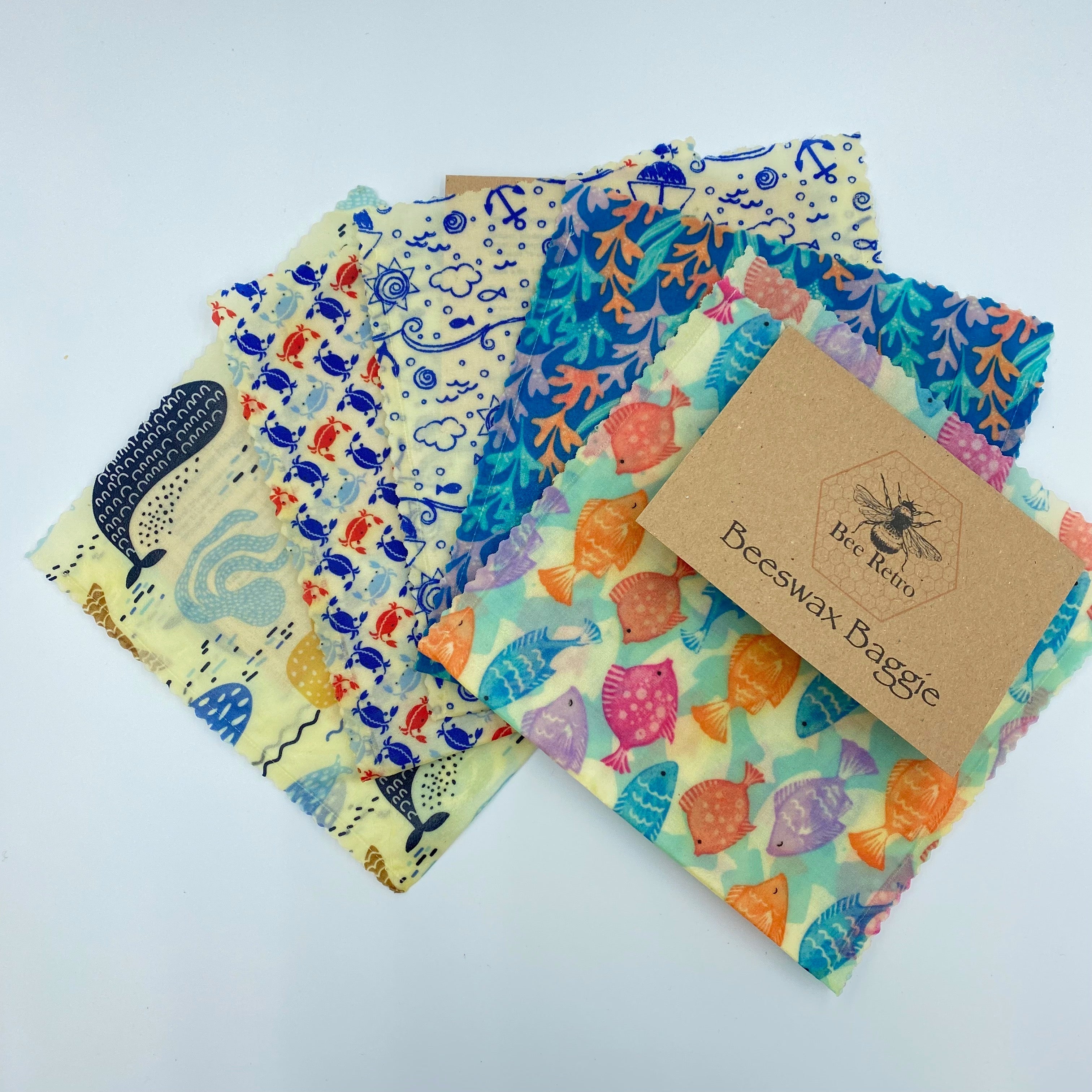 Beeswax Baggie -Salad size (25 x 25 cm)