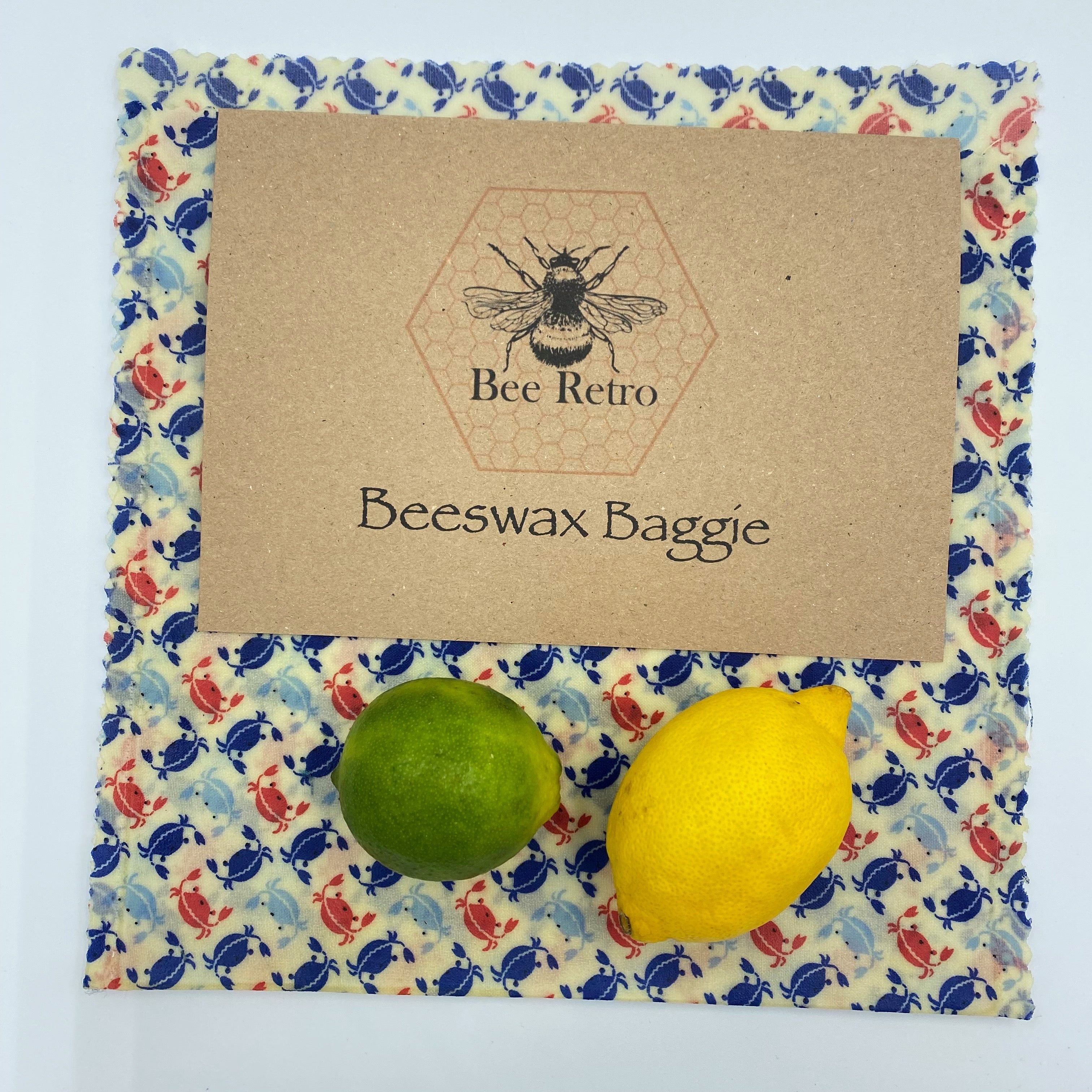 Beeswax Baggie -Salad size (25 x 25 cm)