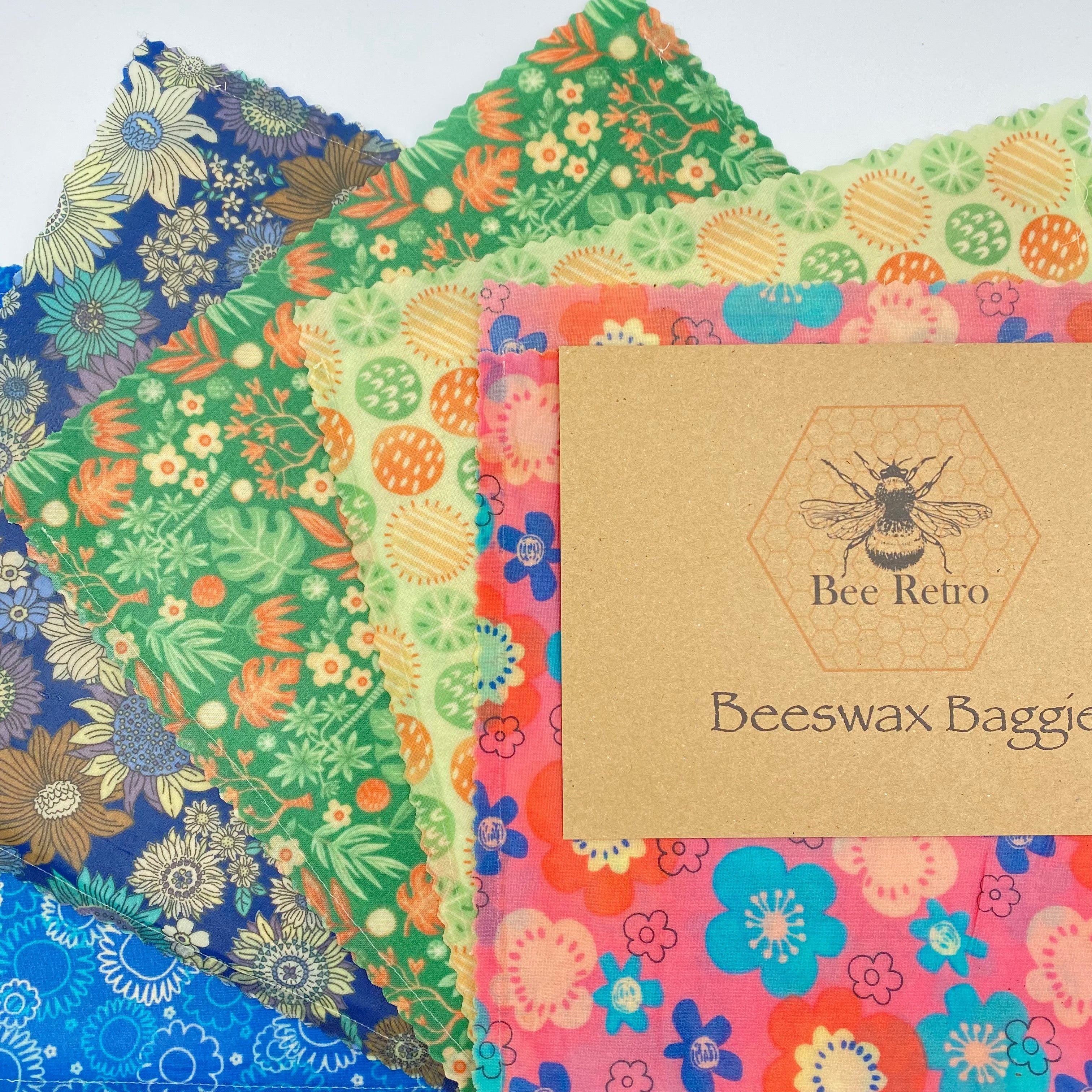 Beeswax Baggie -Salad size (25 x 25 cm)