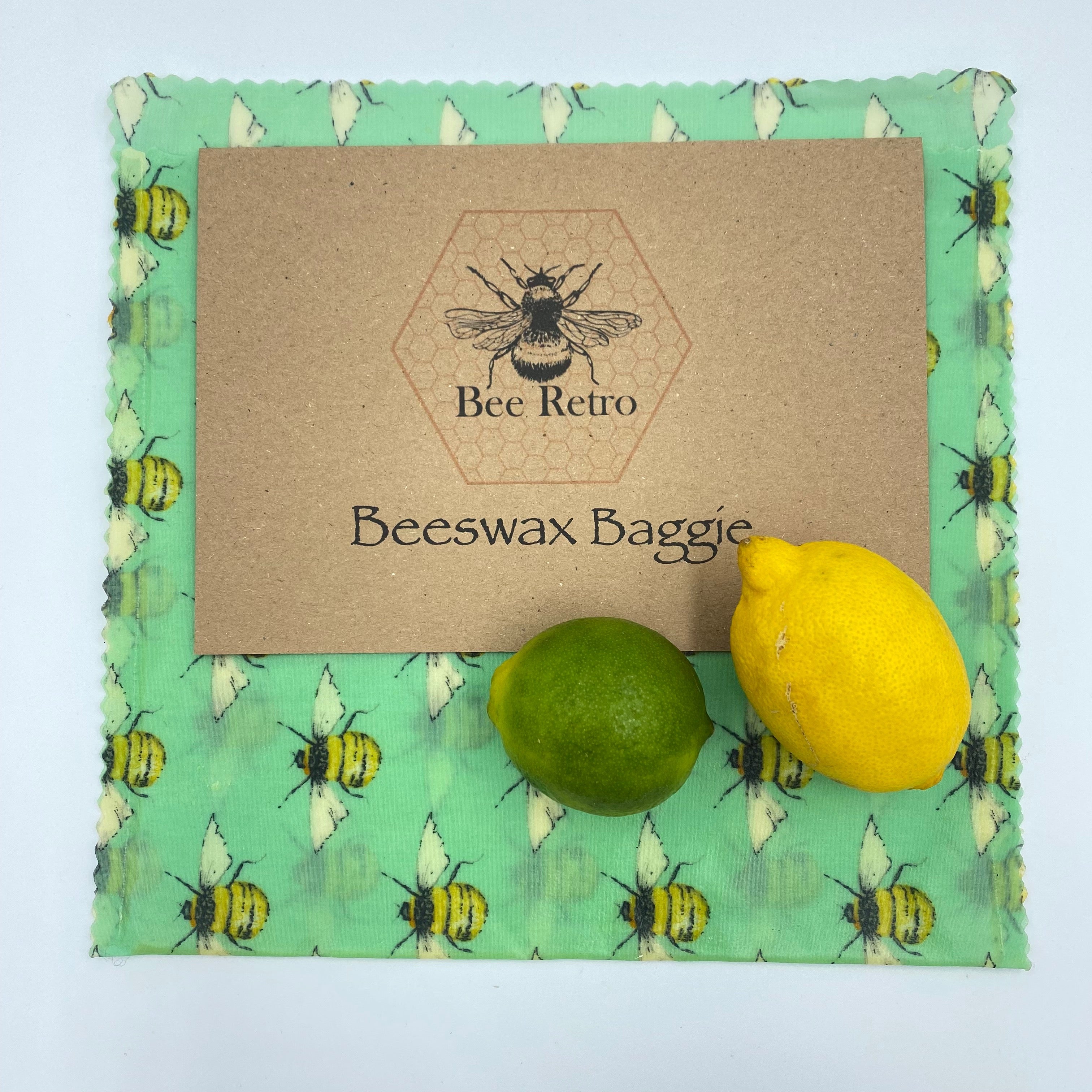Beeswax Baggie -Salad size (25 x 25 cm)