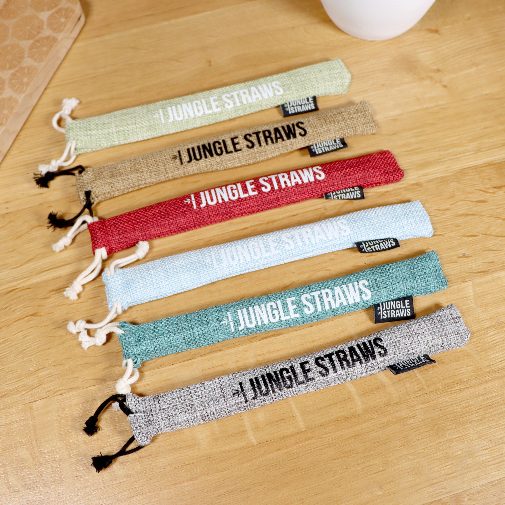 Reusable bamboo drinking straws