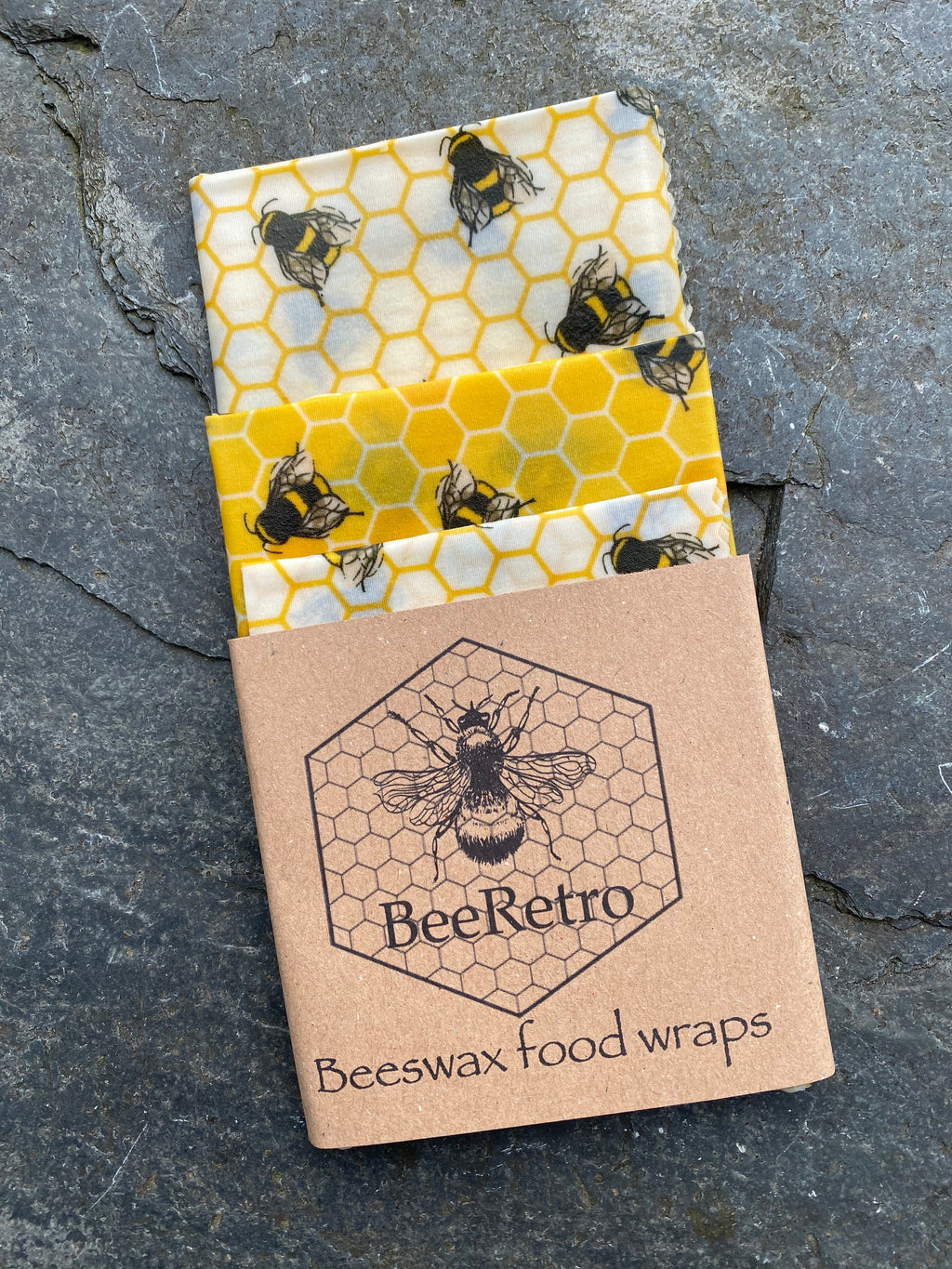 Yellow Bee Eco Friendly Beeswax Food Wraps