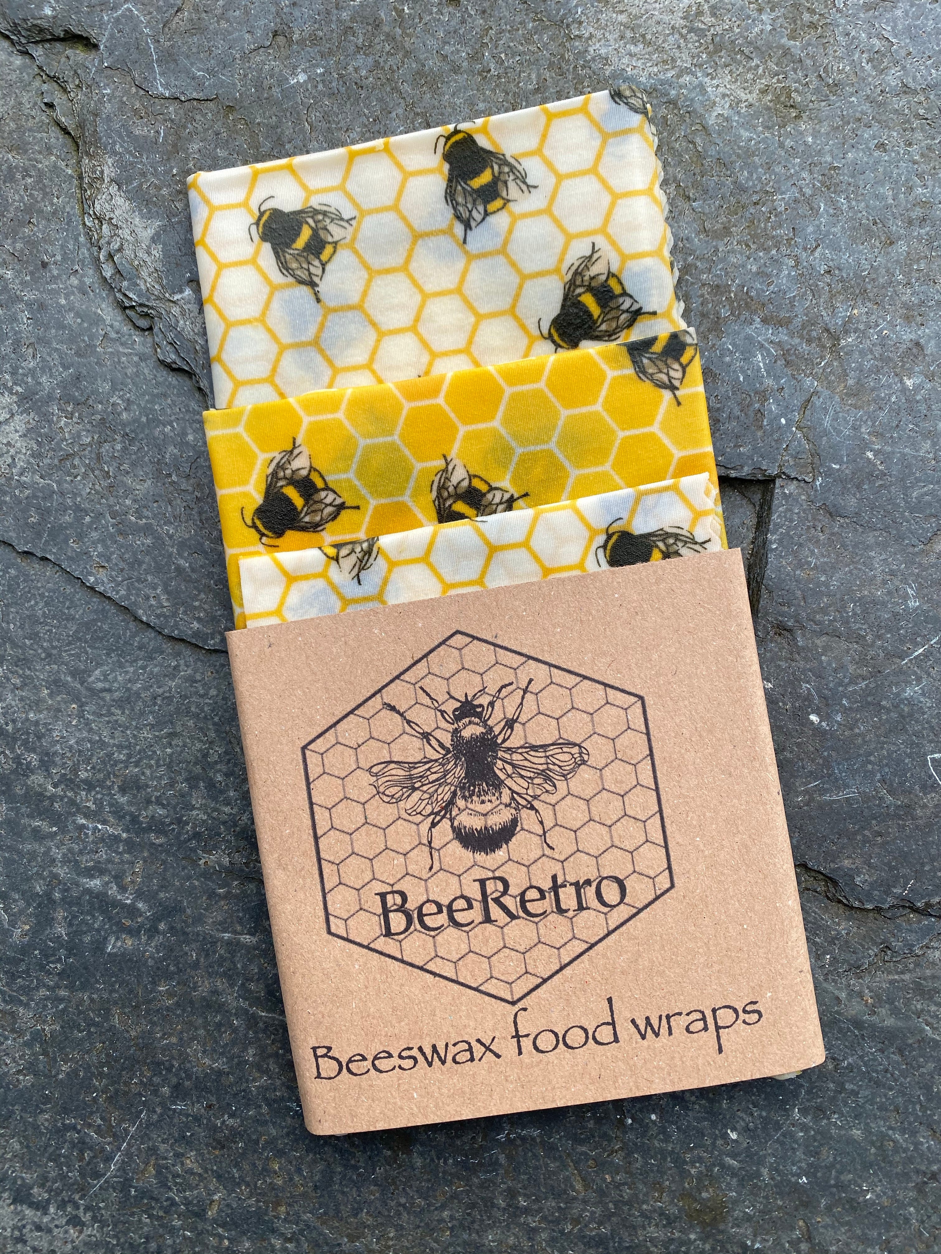 Yellow Bee Eco Friendly Beeswax Food Wraps