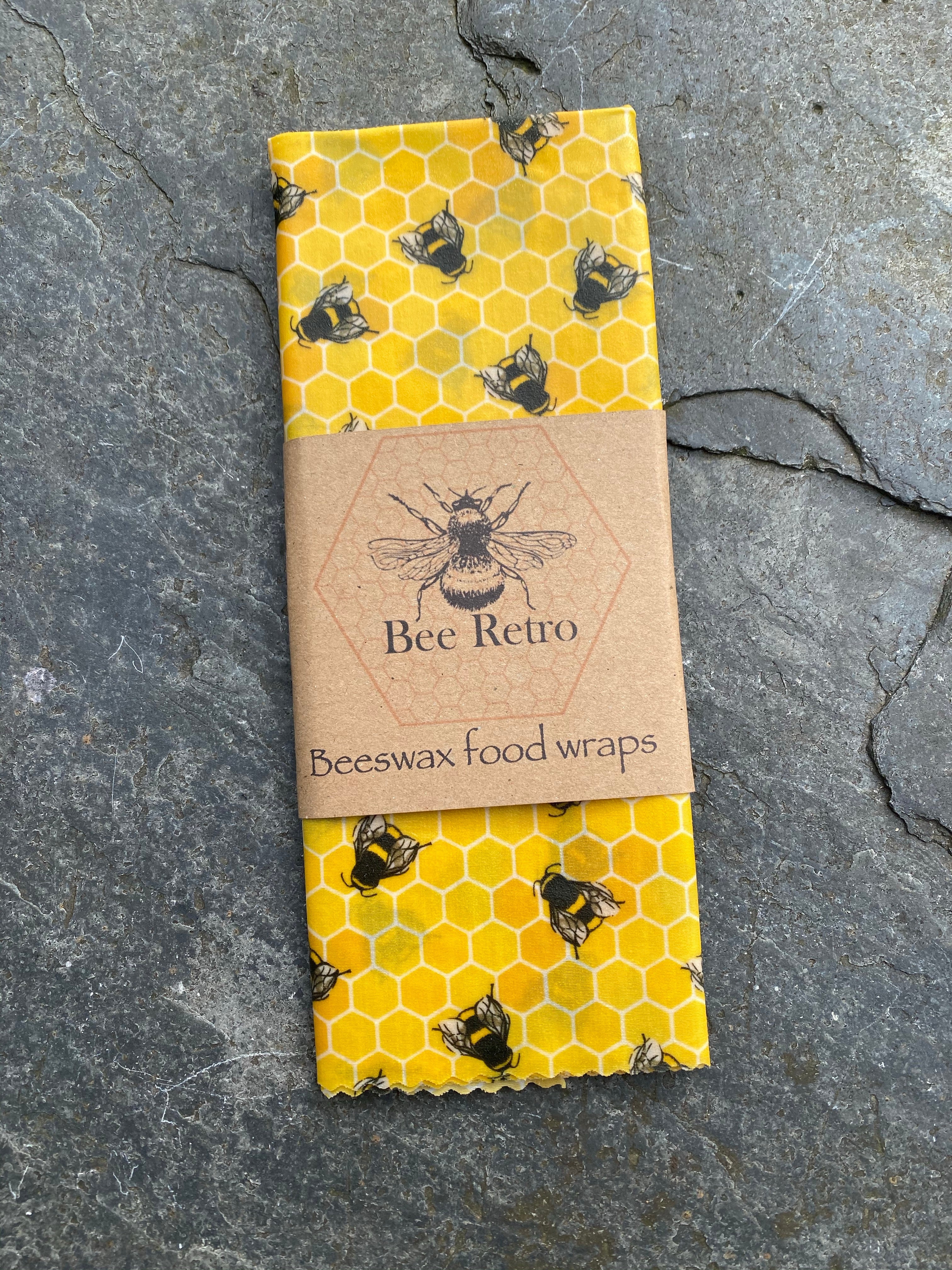 Yellow Bee Eco Friendly Beeswax Food Wraps